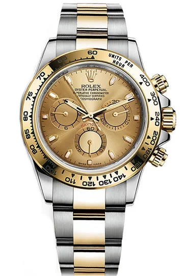 Fake Rolex Daytona Steel and Gold  