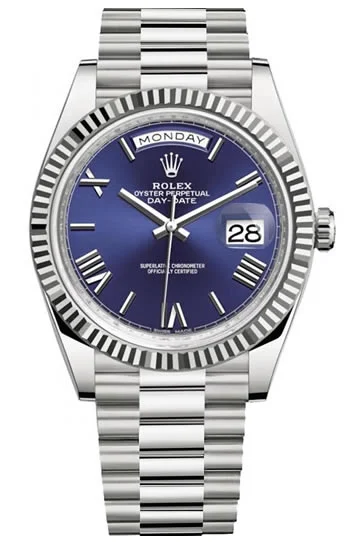 Fake Rolex Day-Date Blue 