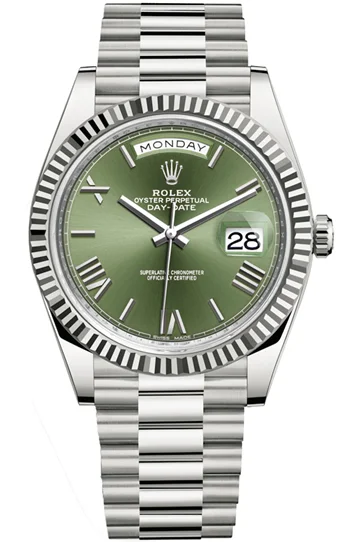 Fake Rolex Day-Date Green 