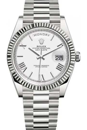 Fake Rolex Day-Date White 